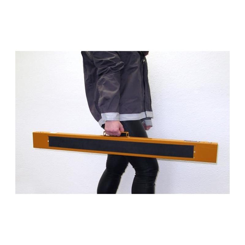 Tréteau pliable MEISTER - Charge 100kg - Noir