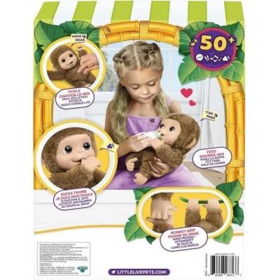 Mon Bébé Singe interactif - Little Live Pets - Peluche