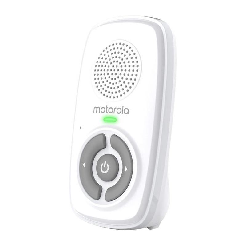 Moniteur bébé audio Motorola AM21 - Portée 300 m - Blanc