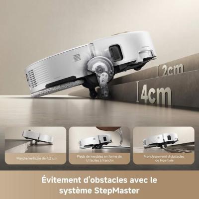 Aspirateur Robot MOVA V50 Ultra Complete: 24 000 Pa de Puissance