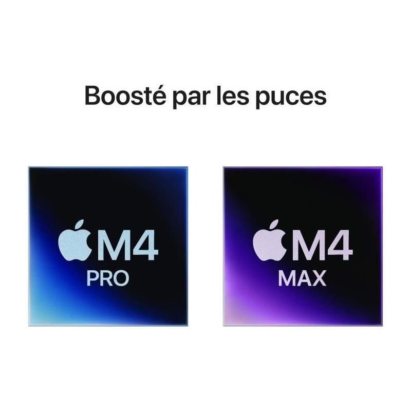 Puissant MacBook Pro 14'' M4 - RAM 24Go - Stockage 1To SSD