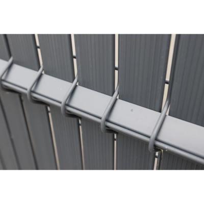 Kit lamelles brise-vue NATURE pour clôture rigide - Anthracite