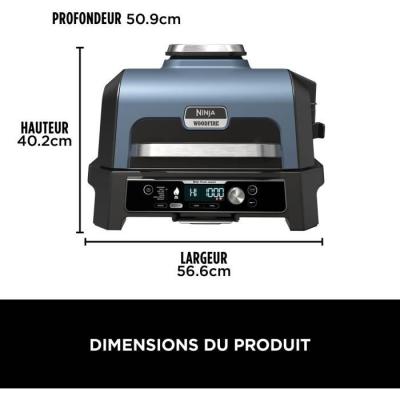 Barbecue Ninja Woodfire Pro Connect XL OG901EU - 7 programmes de cuisson