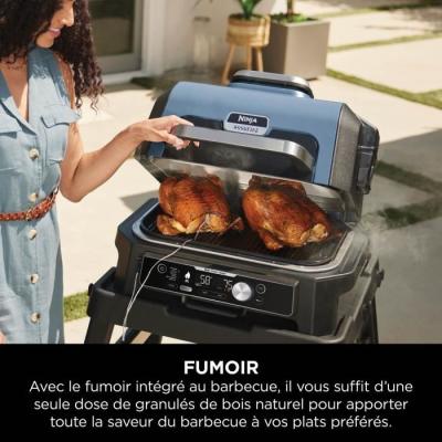 Barbecue Ninja Woodfire Pro Connect XL OG901EU - 7 programmes de cuisson