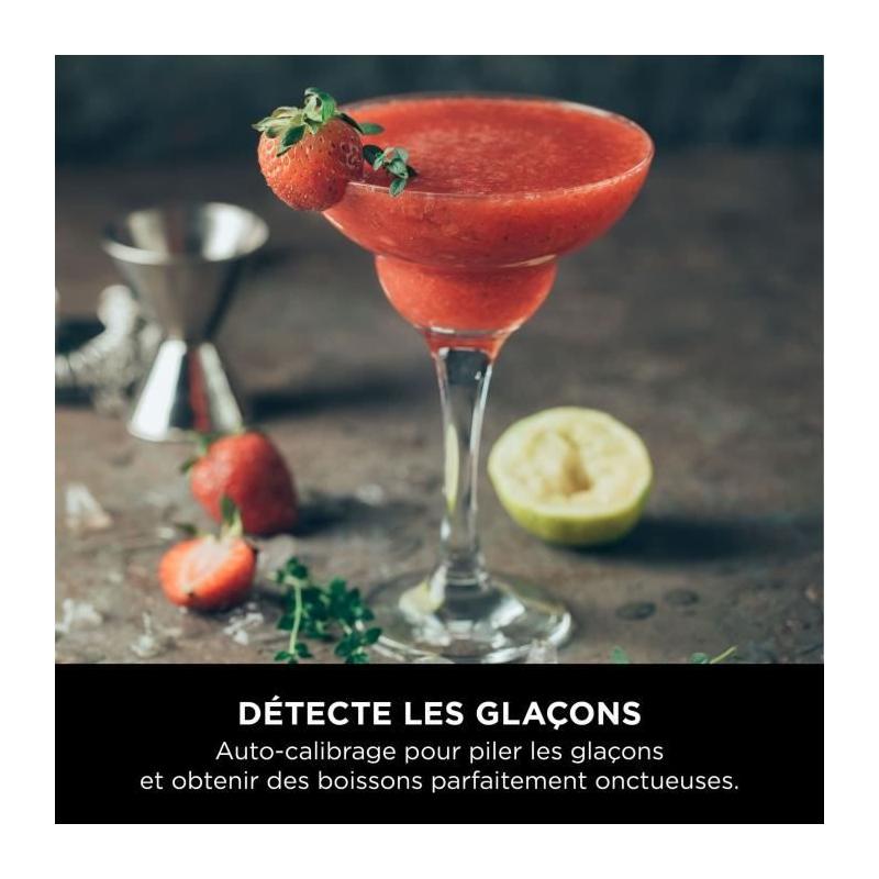Blender professionnel haute performance Ninja Detect - Noir et argent