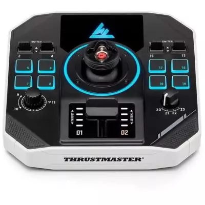 Joystick gamer - THRUSTMASTER Sol-R 1 Flightstick - 44 boutons - Ambidextre - Technologie H.E.A.R.T. - Base robuste