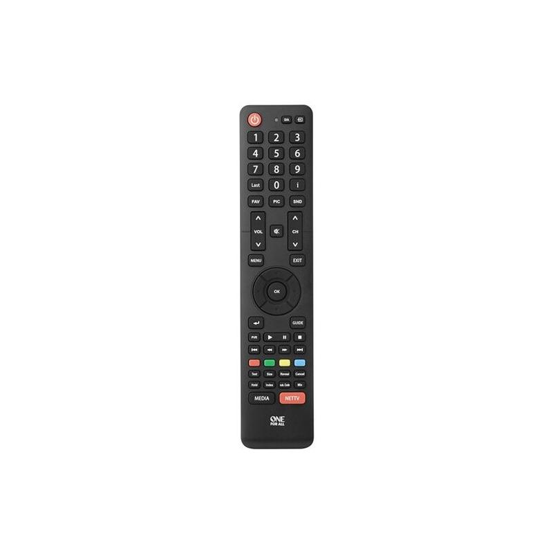 Télécommande universelle pour TV Hisense - Noir