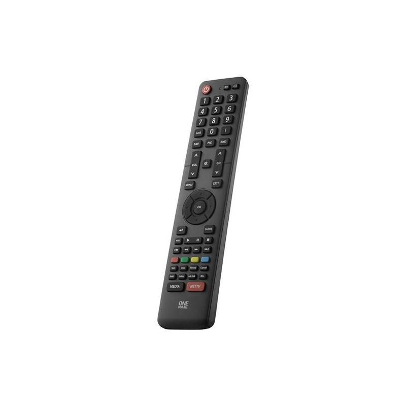 Télécommande universelle pour TV Hisense - Noir