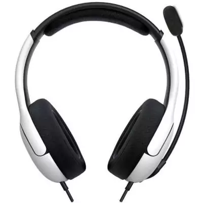 Casque gaming filaire LVL40 pour PS4 et PS5 - Blanc