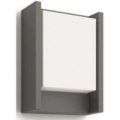 Applique extérieure LED Philips Arbour - Anthracite - 600 lm