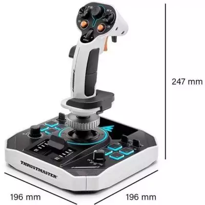 Joystick gamer - THRUSTMASTER Sol-R 1 Flightstick - 44 boutons - Ambidextre - Technologie H.E.A.R.T. - Base robuste