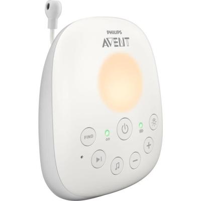 Ecoute-bébé Philips Avent: Sécurité Audio DECT - Blanc - LCD - Température - Veilleuse