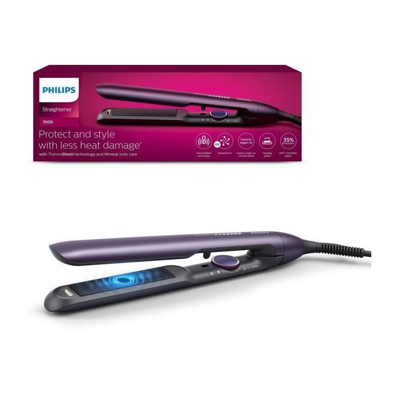 Lisseur électrique PHILIPS Series 7000 bordeaux