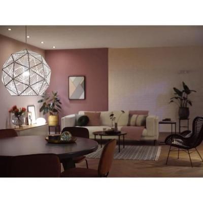 Kit de démarrage PHILIPS Hue White : 3 ampoules LED connectées + télécommande Hue