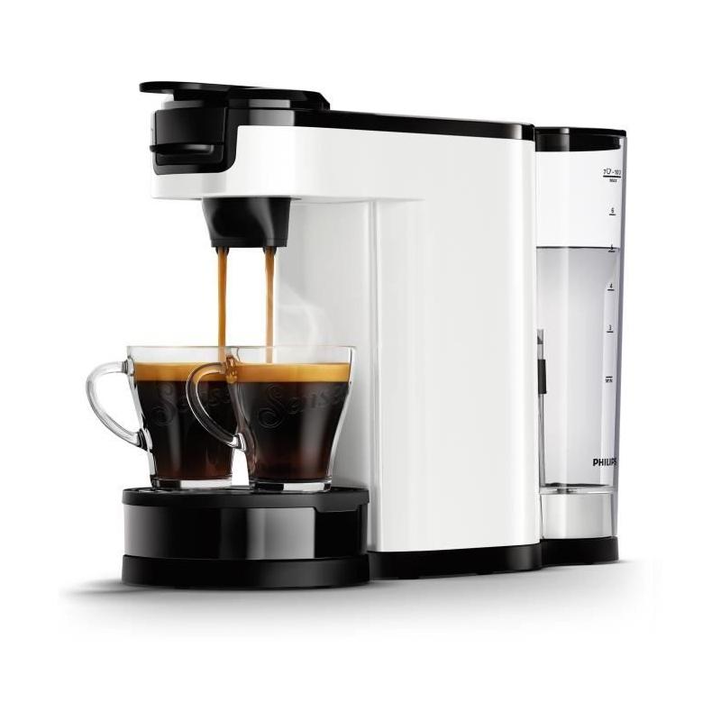 Machine à café 2 en 1 SENSEO Switch Philips HD6592/05 : filtre, dosette, verseuse isotherme