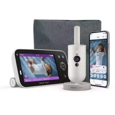 Ecoute-bébé vidéo Philips Avent Premium connecté