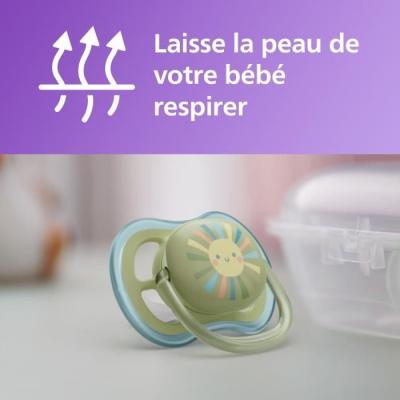 Découvrez le coffret Philips Avent Natural 3.0 - Biberon 125ml + Sucette Ultra Air