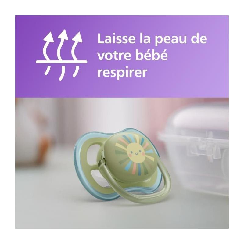 Découvrez le coffret Philips Avent Natural 3.0 - Biberon 125ml + Sucette Ultra Air