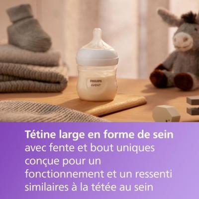 Découvrez le coffret Philips Avent Natural 3.0 - Biberon 125ml + Sucette Ultra Air