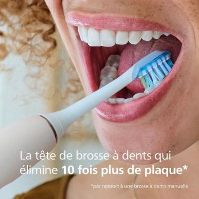 Lot de 4 têtes de brosse - PHILIPS - HX9044/87 - C3 blanc