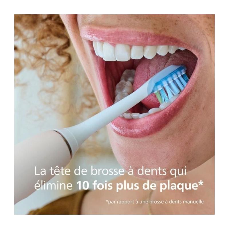 Lot de 4 têtes de brosse - PHILIPS - HX9044/87 - C3 blanc