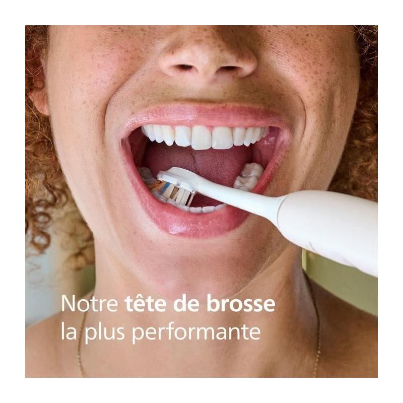 Lot de 4 têtes de brosse Philips HX9094/87 - A3 blanc