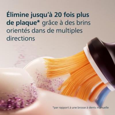 Lot de 4 têtes de brosse Philips HX9094/88 - Noir A3
