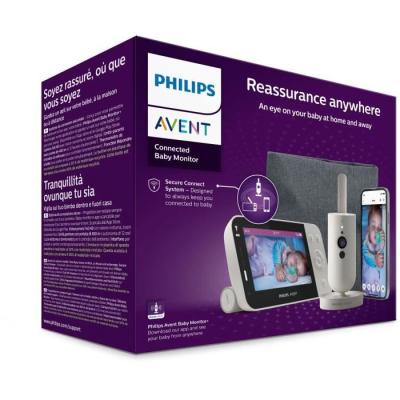 Vidéo moniteur connecté Philips Avent SCD953/26 - Silkwhite