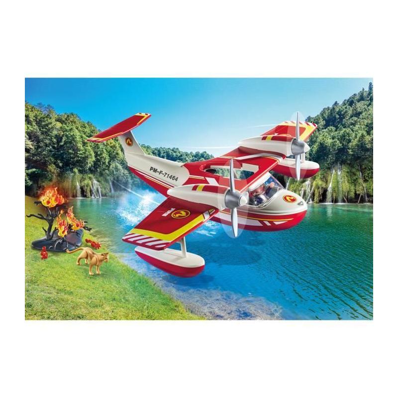 Jouet Hydravion Pompiers Playmobil 71463 - Univers Miniature