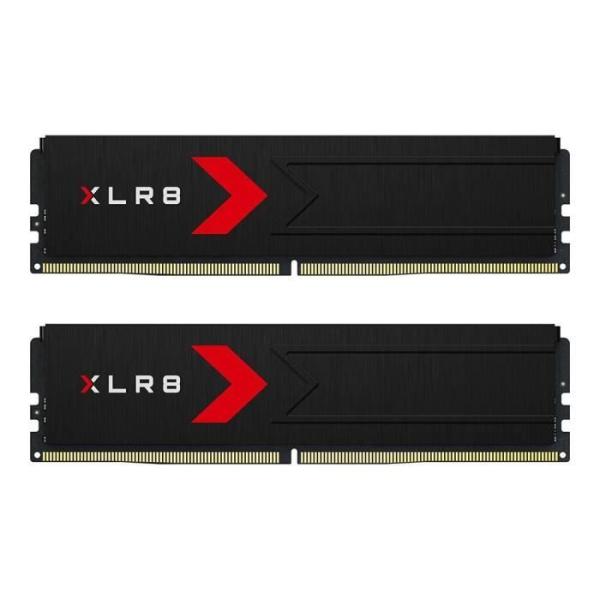 Kit de mémoire - PNY - XLR8 Gaming DDR5 - 32GB (2x16GB) - 6400MHz - CL36 - Pour ordianteur de bureau