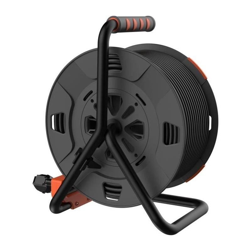 Enrouleur QUARX 40m pour Bricolage - Tambour métallique