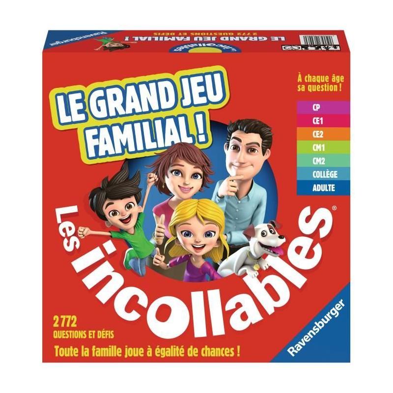 Jeu de Quiz Les Incollables : Le grand jeu familial pour petits et grands