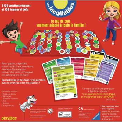 Jeu de Quiz Les Incollables : Le grand jeu familial pour petits et grands