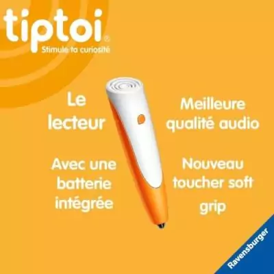 Découvrez le stylo interactif tiptoi pour les petits dès 2 ans ! Découvrez le stylo interactif tiptoi pour les petits dès 2 ans !