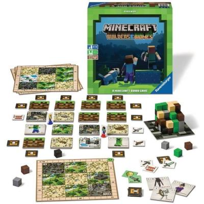 Jeu de société Minecraft Builders & Biomes par Ravensburger
