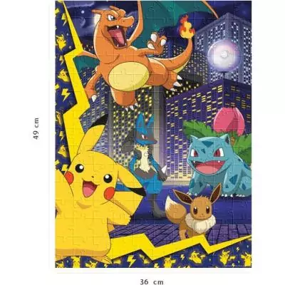 Puzzle 150 pièces La ville des Pokémon Nathan Puzzle 150 pièces La ville des Pokémon Nathan