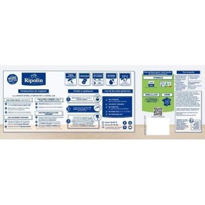 Peinture Velours Gris Ardoise pour Murs, Boiseries et Radiateurs