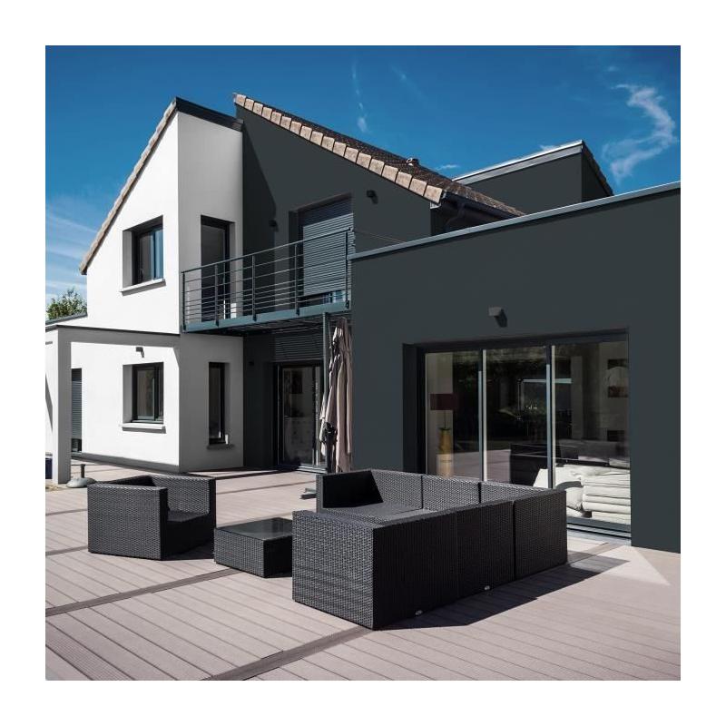 Peinture Mat Façade 2 en 1 RIPOLIN - Anthracite Sublime