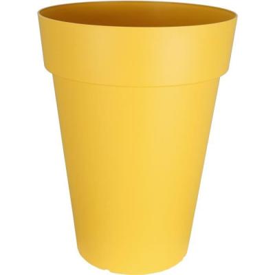 Bac à fleurs RIVIERA SOLEILLA HAUT - Jaune vif - 66 cm