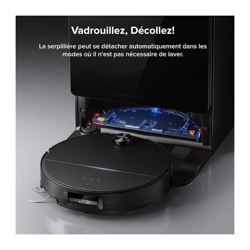 Aspirateur Robot ROBOROCK Saros 10 Black: Puissant et Design Ultra Fin