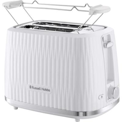 Grille-pain Russell Hobbs Eden - Puissant 800W - Blanc
