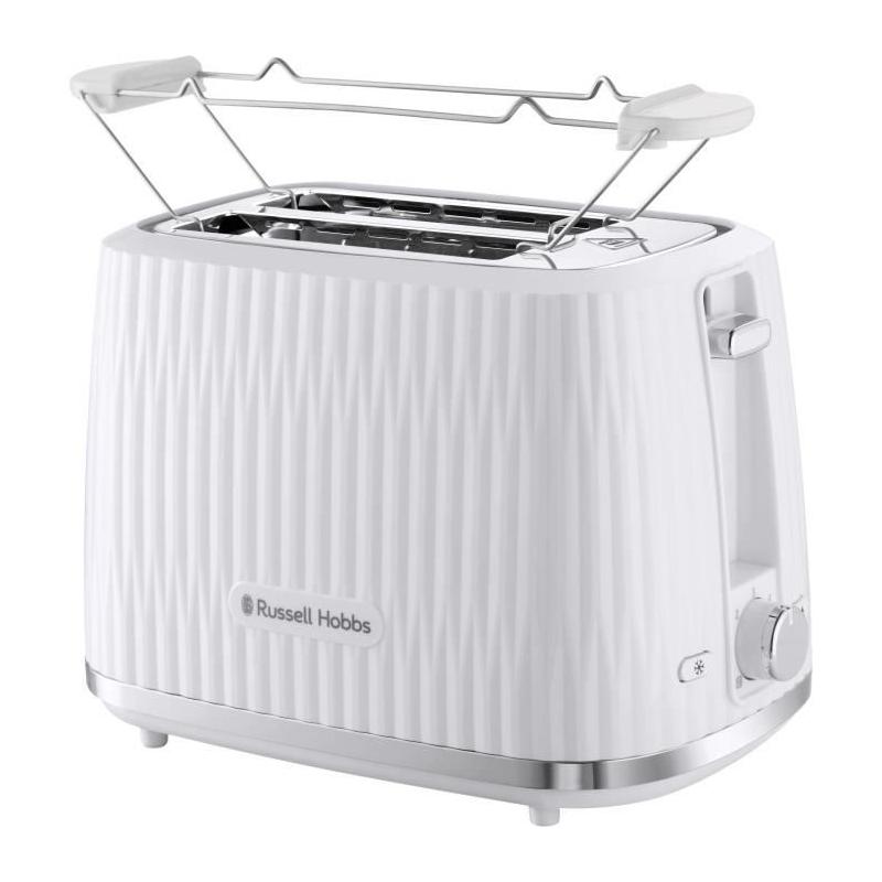 Grille-pain Russell Hobbs Eden - Puissant 800W - Blanc