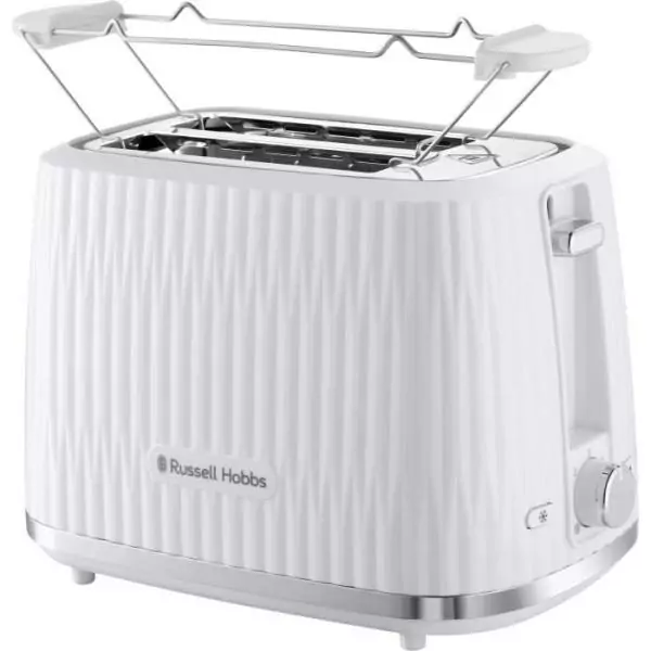 Grille-pain - RUSSELL HOBBS - EDEN - 800 W - 2 fentes - Blanc