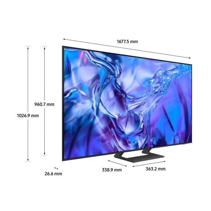 Téléviseur LED Samsung 75DU8575 - Écran 4K UHD 75" - HDR - Smart TV