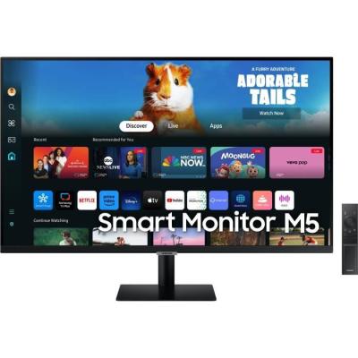 Écran PC Samsung Smart Monitor M5 CM500 32'' FHD VA HDR10 Noir