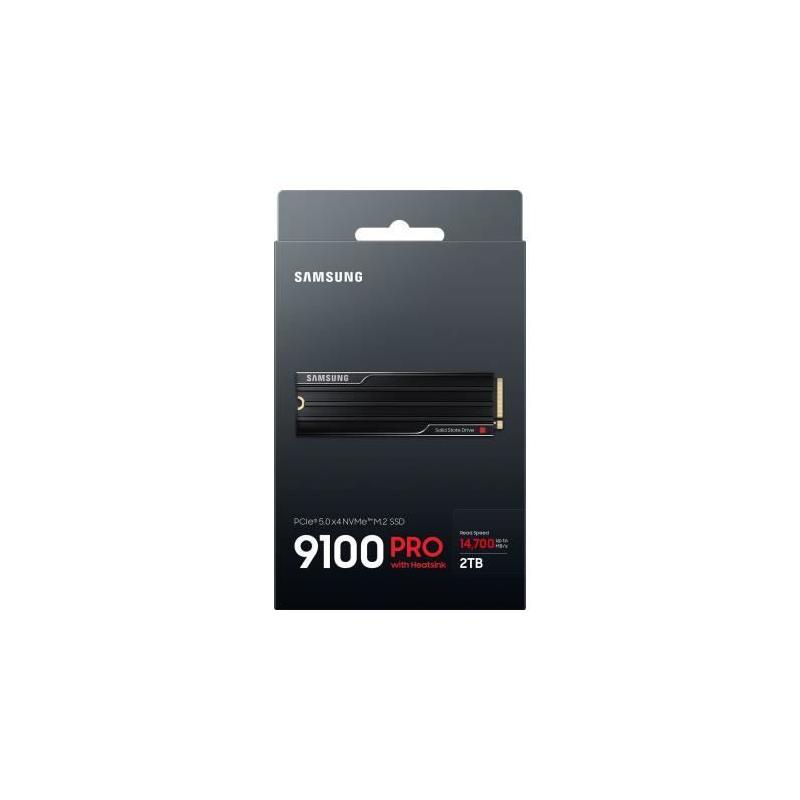 SSD Samsung 9100 PRO 2 To - Vitesse de lecture 14 800 Mo/s