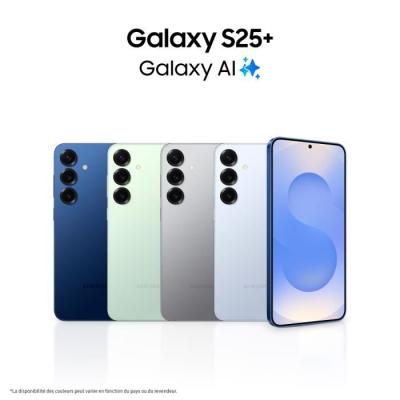 Samsung Galaxy S25 Plus AI Smartphone 512 Go Gris - Performances incroyables
