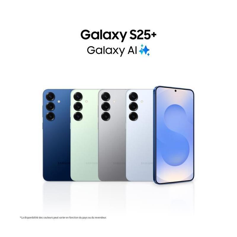 Samsung Galaxy S25 Plus AI Smartphone 512 Go Gris - Performances incroyables