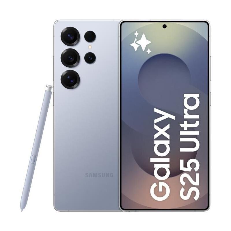 Découvrez le SAMSUNG Galaxy S25 Ultra AI 256 Go Bleu Titane