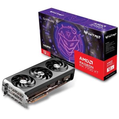 Carte Graphique SAPPHIRE NITRO+ RX 7700 XT Gaming OC 12GB - GDDR6